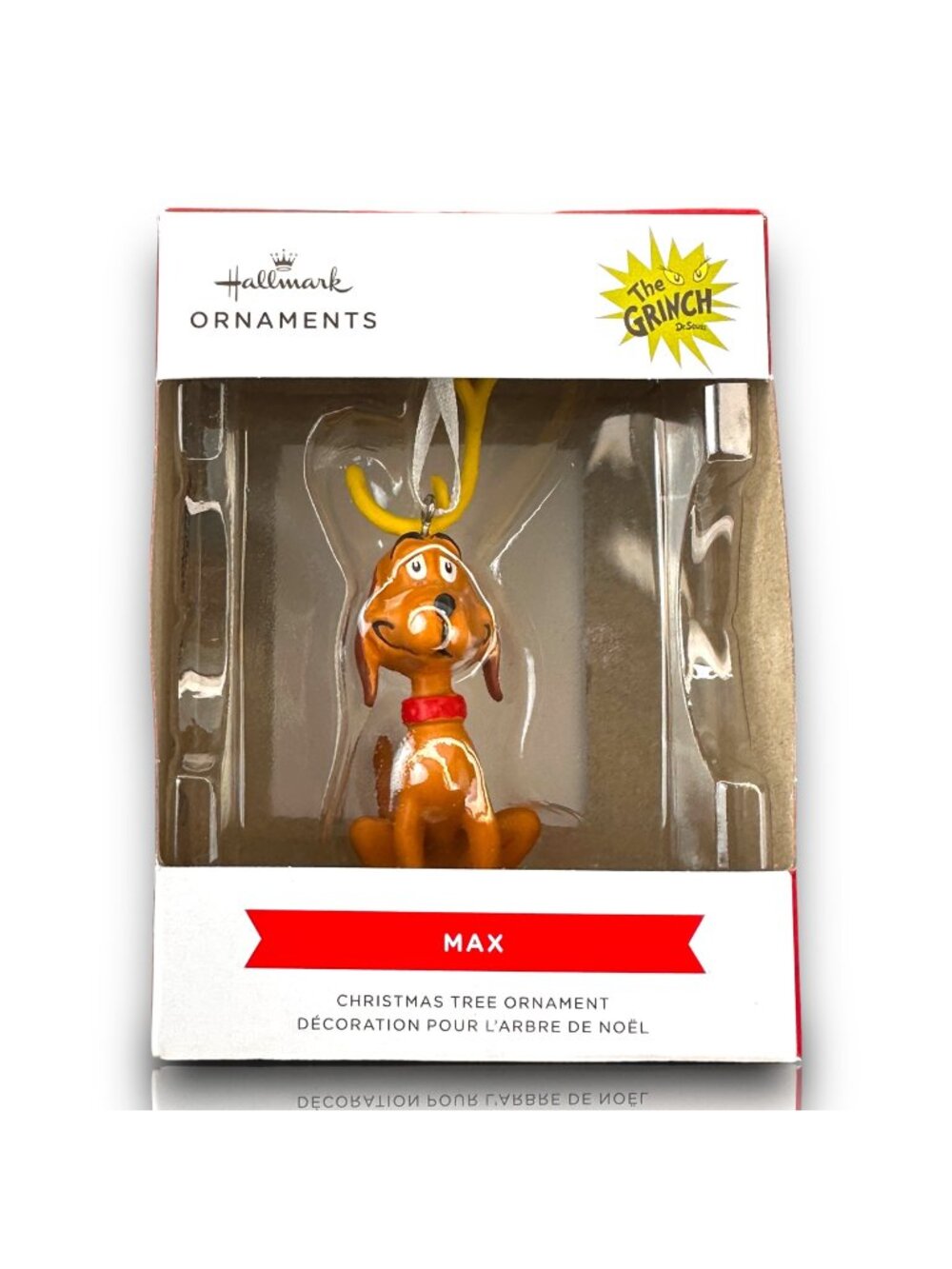 Hallmark The Grinch Max Christmas Tree Ornament 2023 Decorative Holiday Keepsake